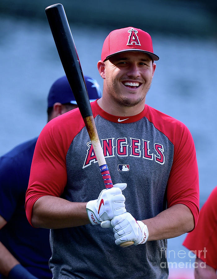 Mike Trout Photograph by Harry How