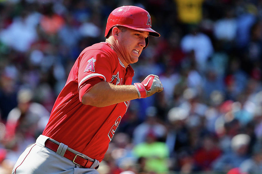 Mike Trout Photograph by Maddie Meyer