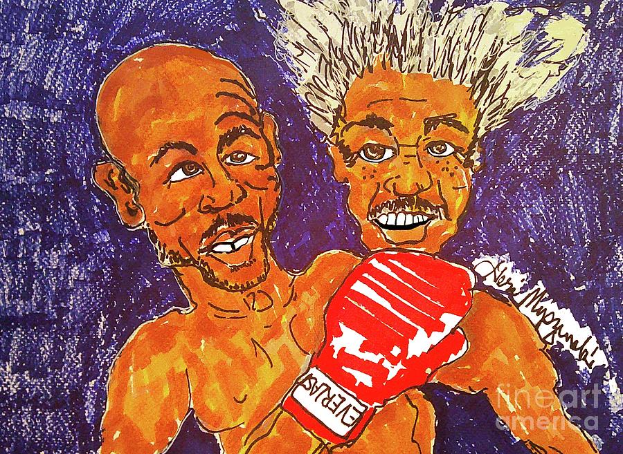 Mike Tyson And Don King Mixed Media
