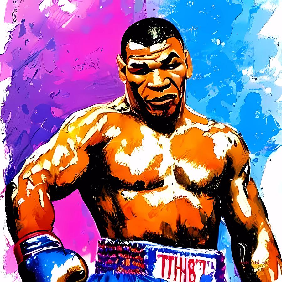 Mike Tyson Digital Art by Hiroshi Yoshido - Fine Art America