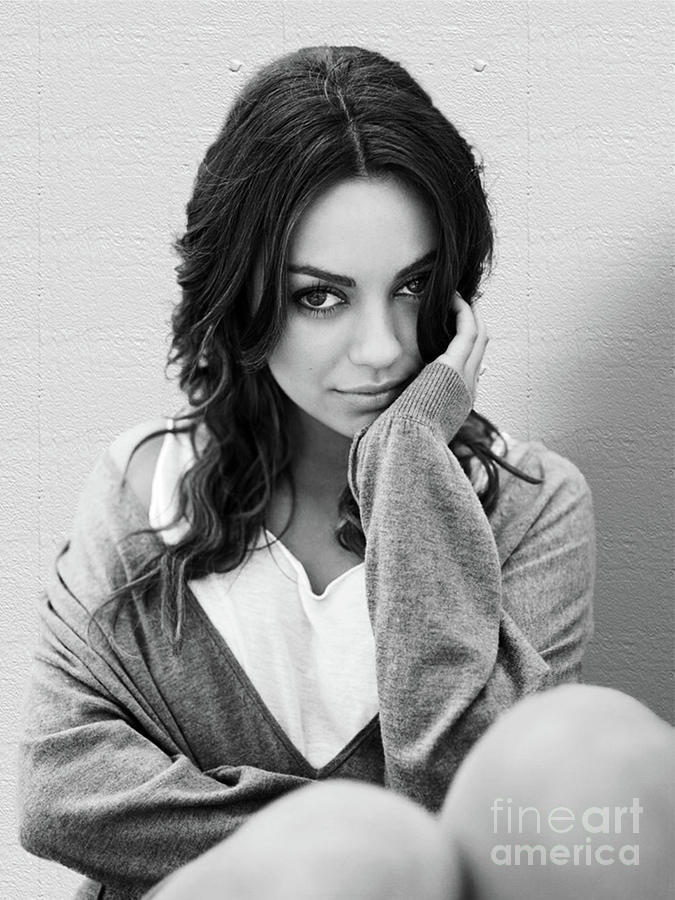 Mila Kunis Digital Art by Dcpicture - Fine Art America