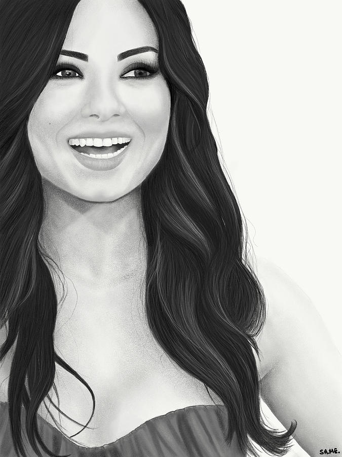 Mila Kunis Digital Art by Samantha Messeck | Fine Art America