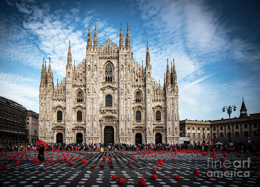 Milan-duomo Di Milano Photograph by Judy Wolinsky