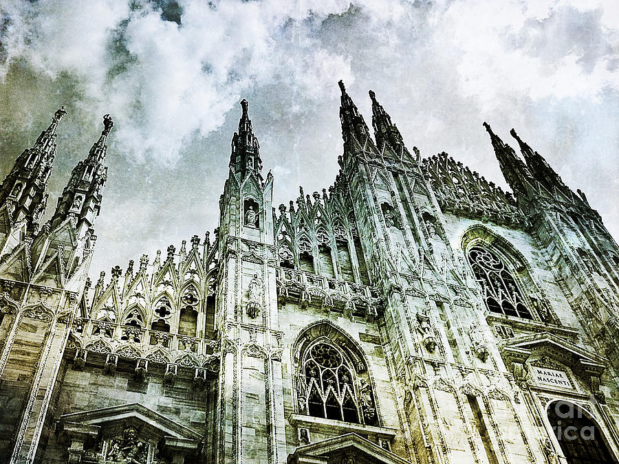 Milan Duomo Photograph by Ramona Matei