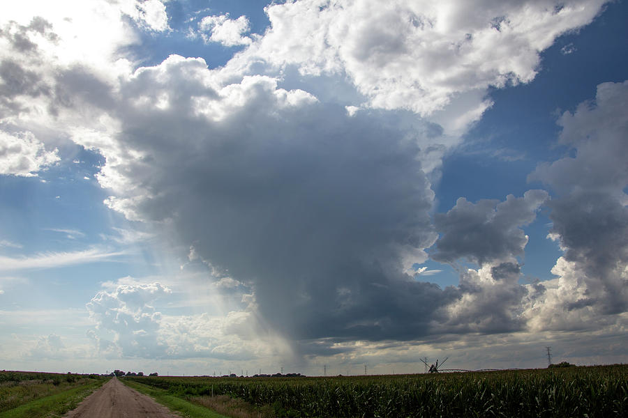 Mild Afternoon Nebraska Thunder 002 Photograph by NebraskaSC