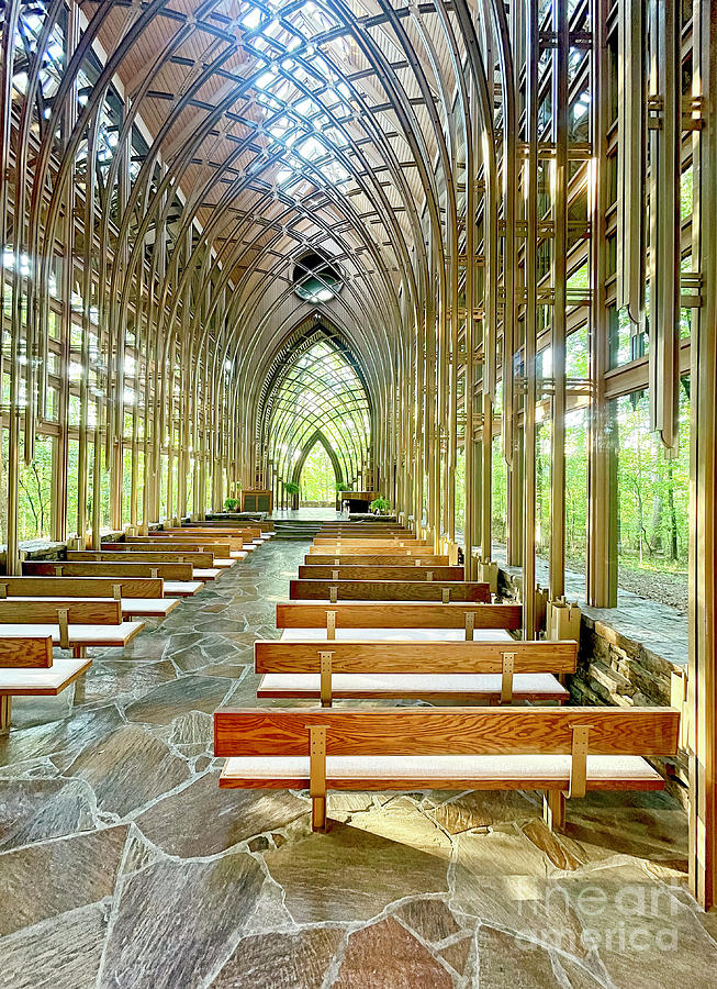 Mildred B. Cooper Memorial Chapel Photograph By Scott Pellegrin - Fine 