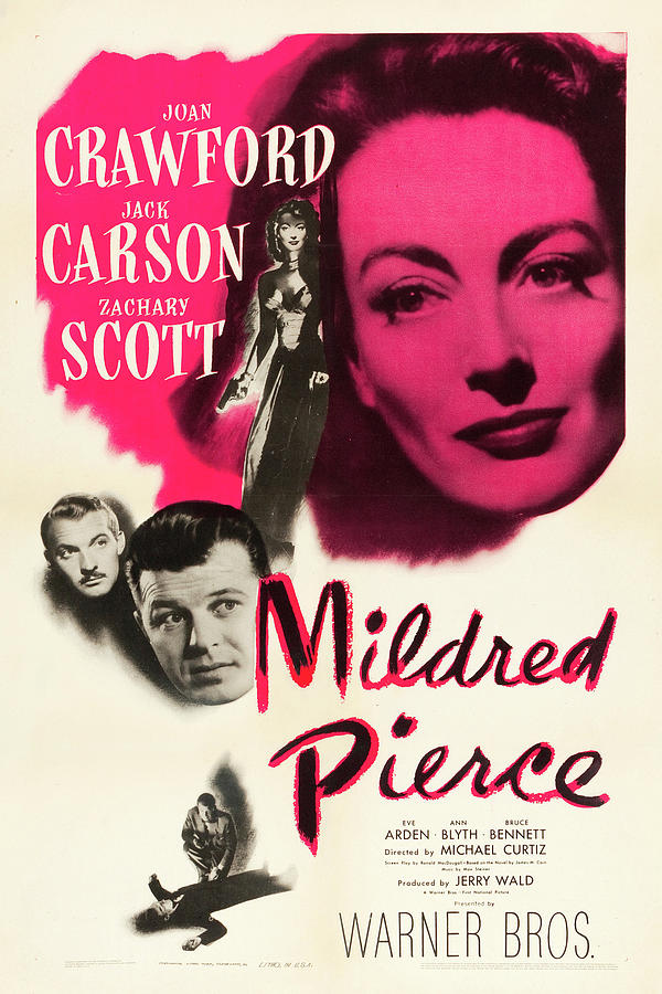 Vintage Photograph - Mildred Pierce, 1945 by Vintage Hollywood Archive