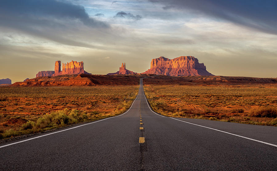 Mile 13 Monument Valley Overlook Photograph by Mike Finley - Fine Art ...