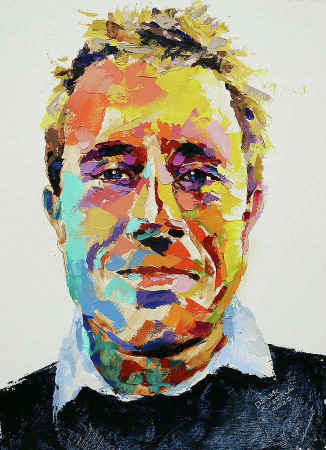 Miles Frost Painting by Derek Russell