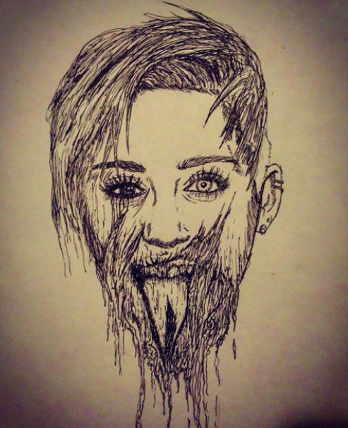 miley cyrus sketch by rayjaurigue on DeviantArt