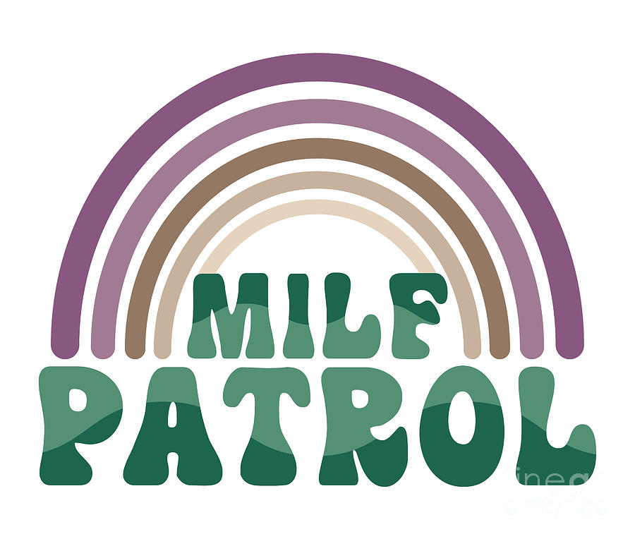 Milf Patrol Rainbow Teal Digital Art by Kirania Finest Milf Patrol Rainbow Teal Digital Art by Kirania Finest
