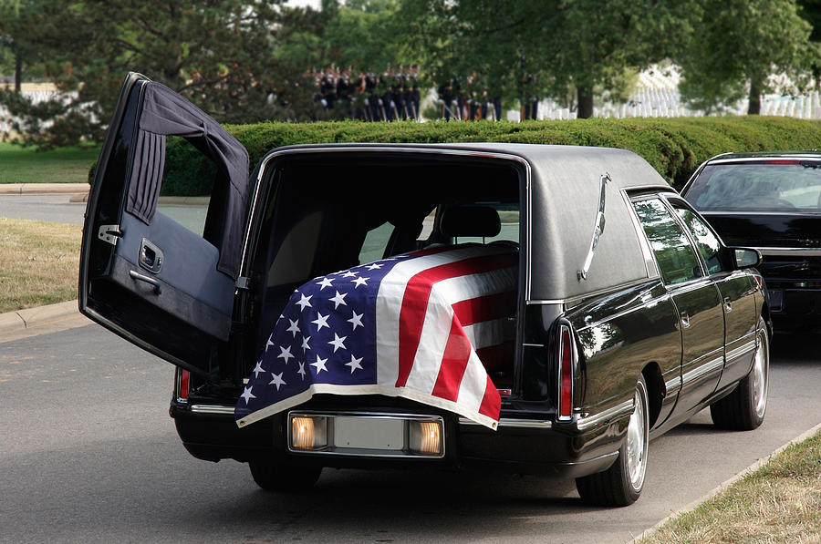 Military Funeral hearse Photograph by Lutherhill