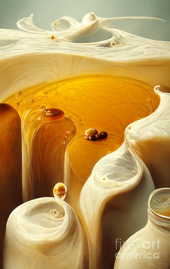 Milk And Honey Digital Art