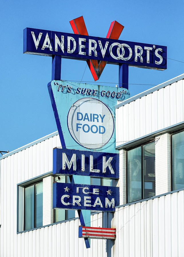 Milk and Ice Cream - Vandervoort Fort Worth Photograph by Stephen Stookey