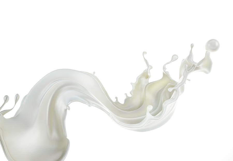 Milk wave in the air, illustration Drawing by Leonello Calvetti/science Photo Library