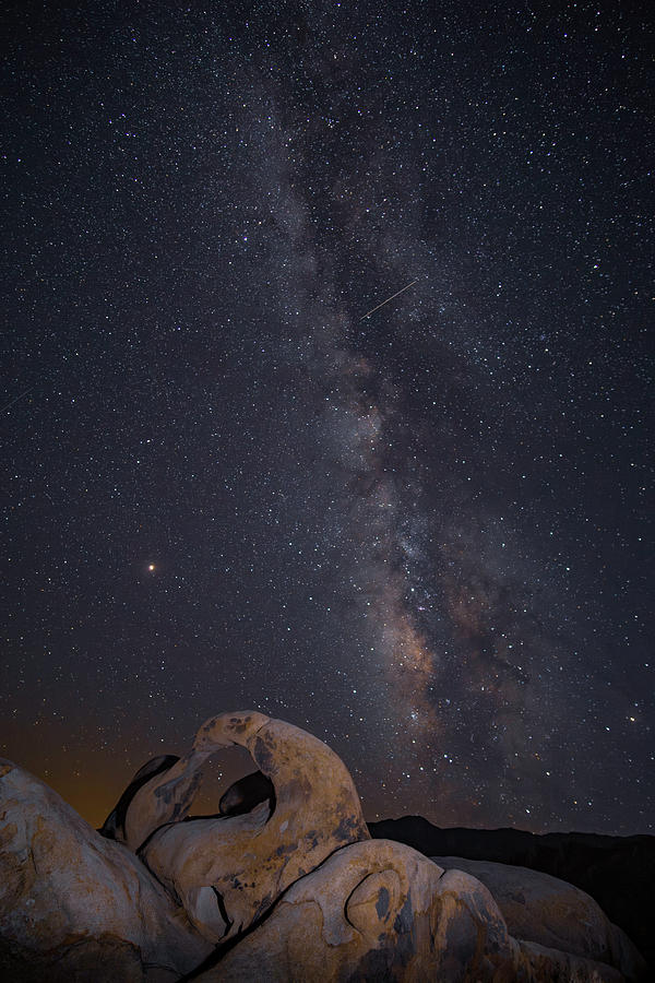 Milky Way and Mobius Arch Photograph by Lindsay Thomson
