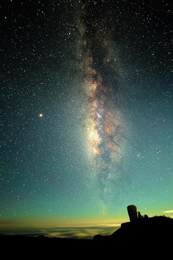 Milky Way atop Haleakala Summit, Maui Photograph by David Miller | Pixels