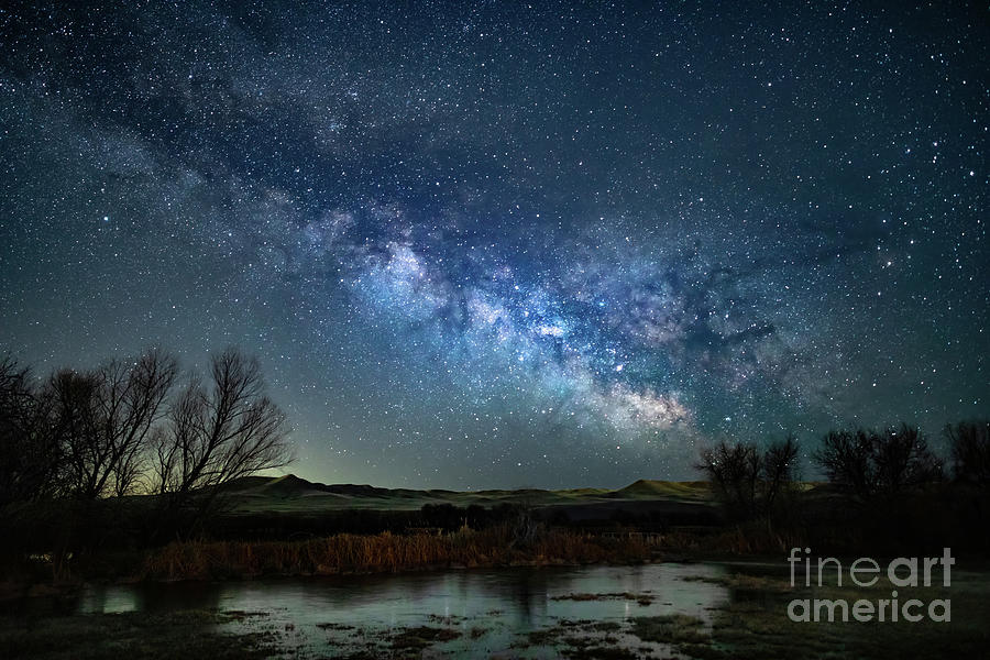 Milky Way - Dunes Photograph by Mark Jackson