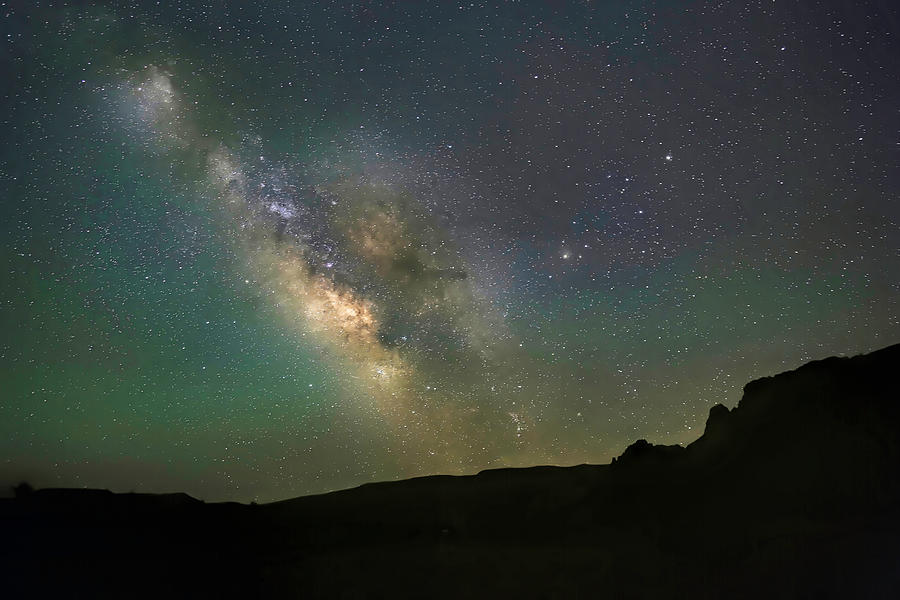 Space Photograph - Milky Way From Utah by Donna Kennedy