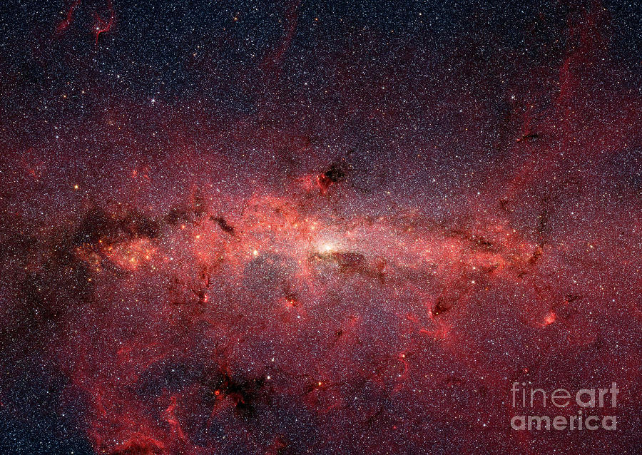 Milky Way Galaxy, c2006 Photograph by Granger