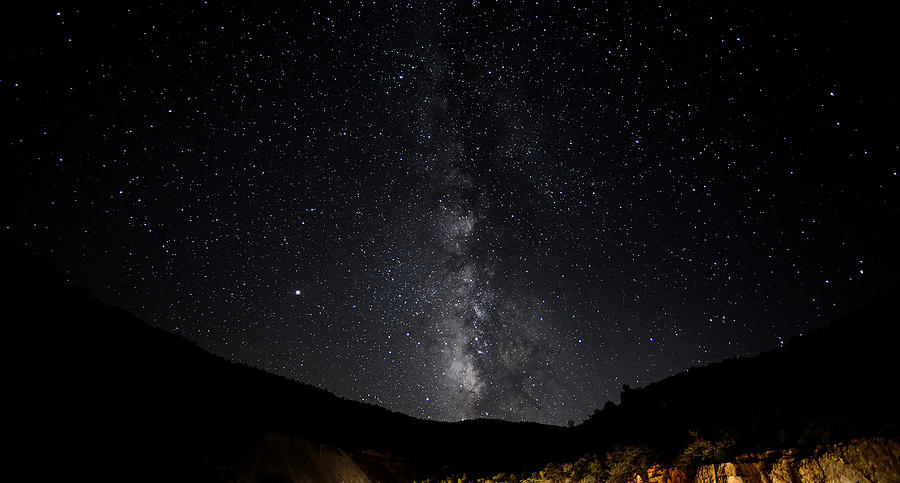 Milky Way Photograph by Geno Lee