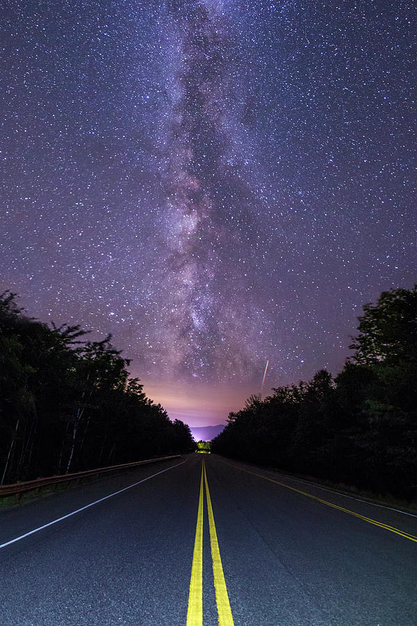 Milky Way Highway Photograph by White Mountain Images