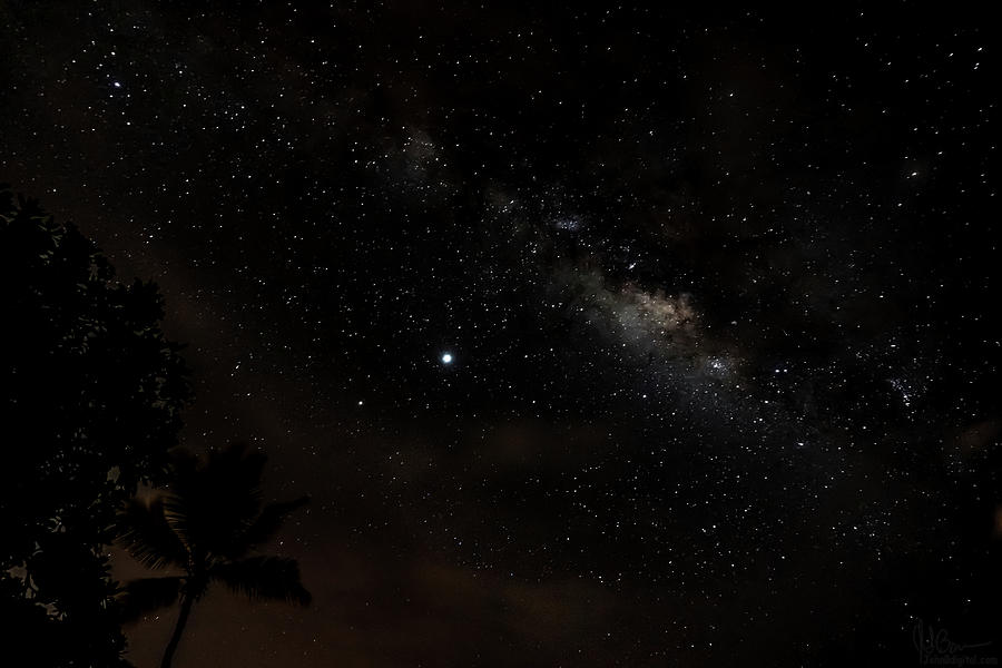 Milky Way in Hawaii Photograph by John Bauer