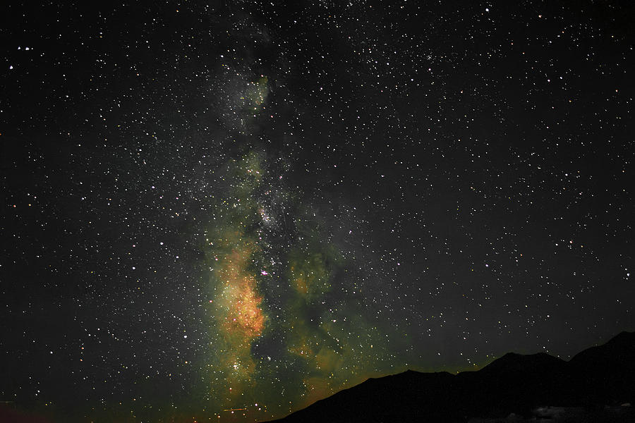 Milky Way Looking Over Lake Dillon Photograph by Stephen Johnson