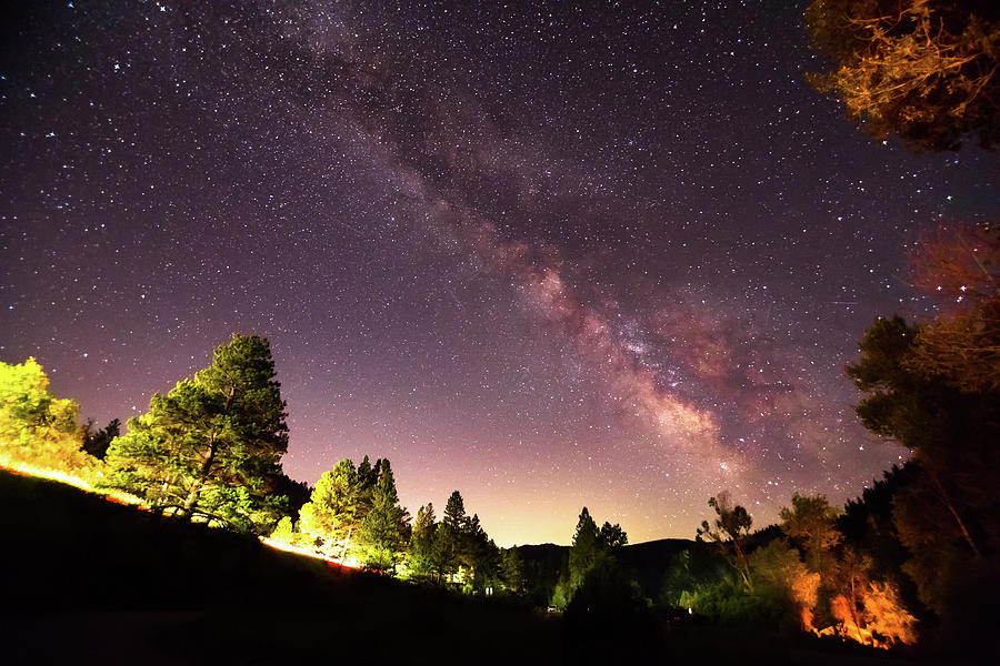 Milky Way Night Sky Astrophotography Colorado Rocky Mountains Photograph by James BO Insogna