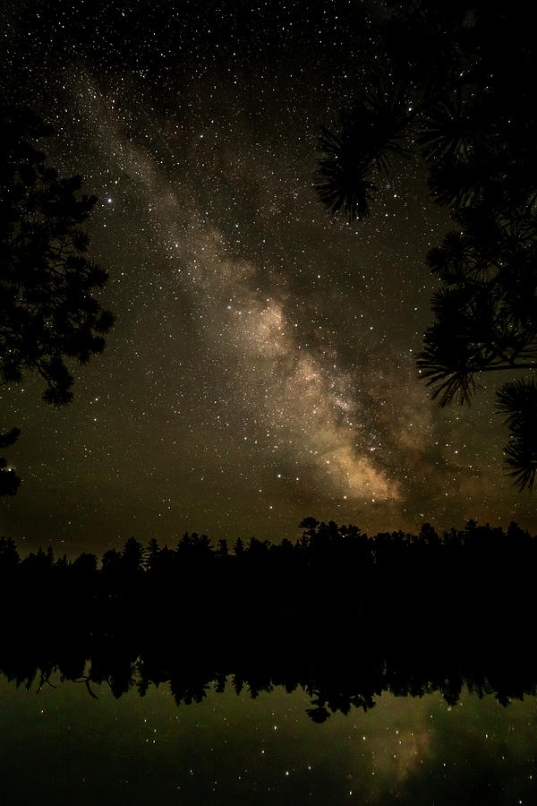 Milky Way Over Alton Lake Photograph