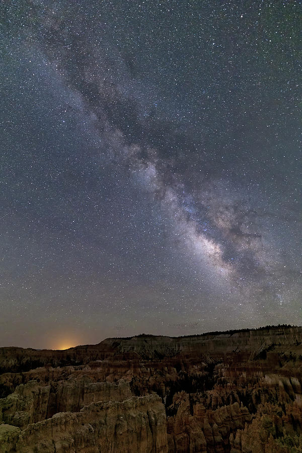 Milky Way Over Bryce Canyon Photograph by Susan Candelario