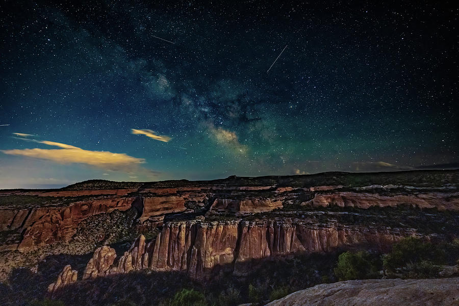 Milky Way Over Colorado Photograph by George Buxbaum