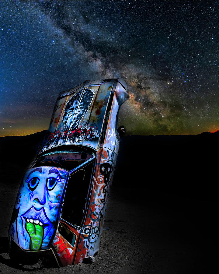 Milky Way Over Mojave 4 Photograph by James Sage