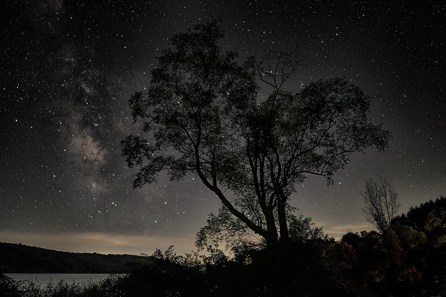 Milky Way over Prince Gallitzin Photograph by Wade Aiken