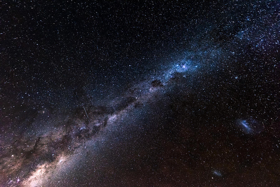Milky way over the sky, view from the Southern Hemisphere Photograph by SammyVision