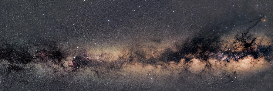 Milky Way Panorama Photograph by Adam Pender
