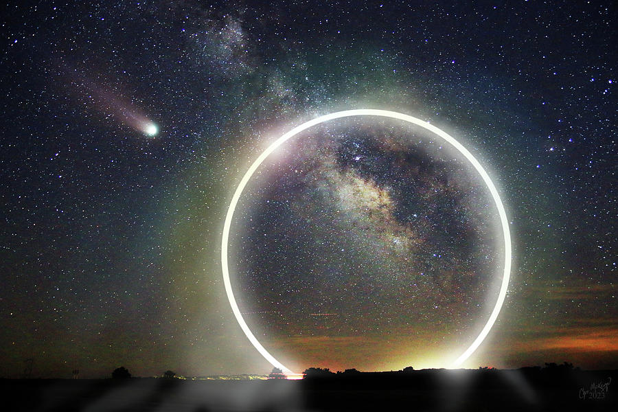 Milky Way Portal Photograph by Christopher McKenzie