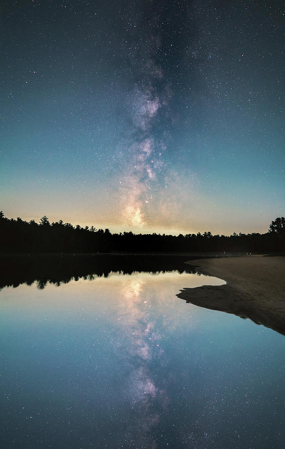 Milky Way Reflection Photograph by Angie Purcell - Fine Art America