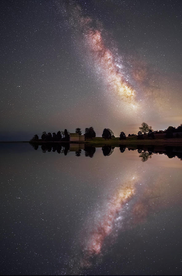 Milky Way Reflection  Photograph by Juergen Roth