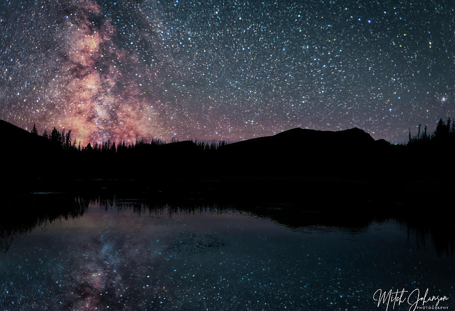 Milky Way Reflection Lmb Photograph By Mitch Johanson