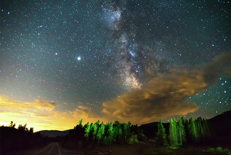 Milky Way Rising Out Of The Clouds Photograph by James BO Insogna