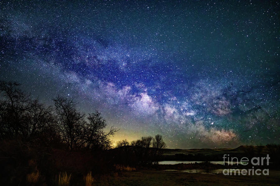 Milky Way River Photograph by Mark Jackson