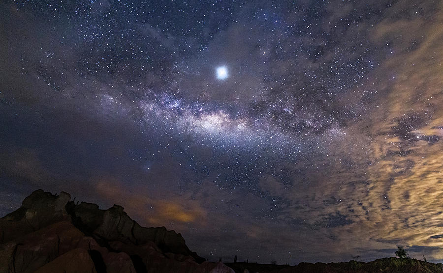 Milky Way Tatacoa Huila Colombia Photograph by Adam Rainoff