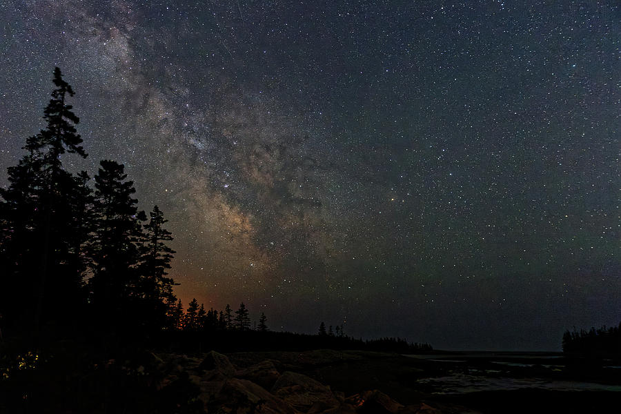 Milkyway Acadia NP Photograph by Doolittle Photography and Art