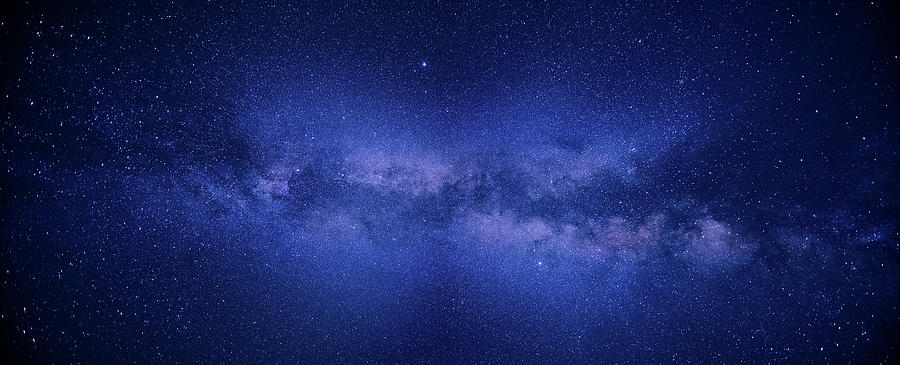 Milkyway Panorama 3 Am Photograph