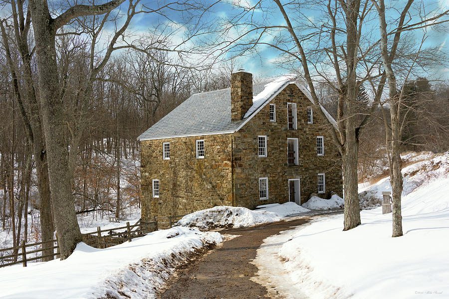 Architecture Photograph - Mill - Cooper grist mill by Mike Savad
