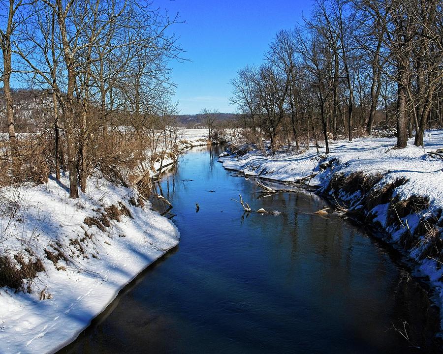Mill Creek - Hydes Mill, Wisconsin Photograph by Steven Ralser