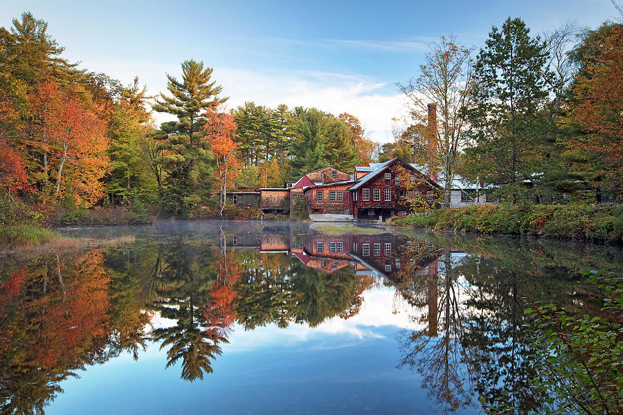 Mill Pond Reflections Photograph by Eric Gendron