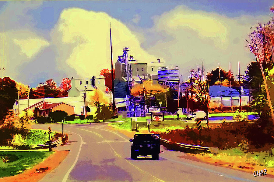 Mill Town USA Painting by CHAZ Daugherty