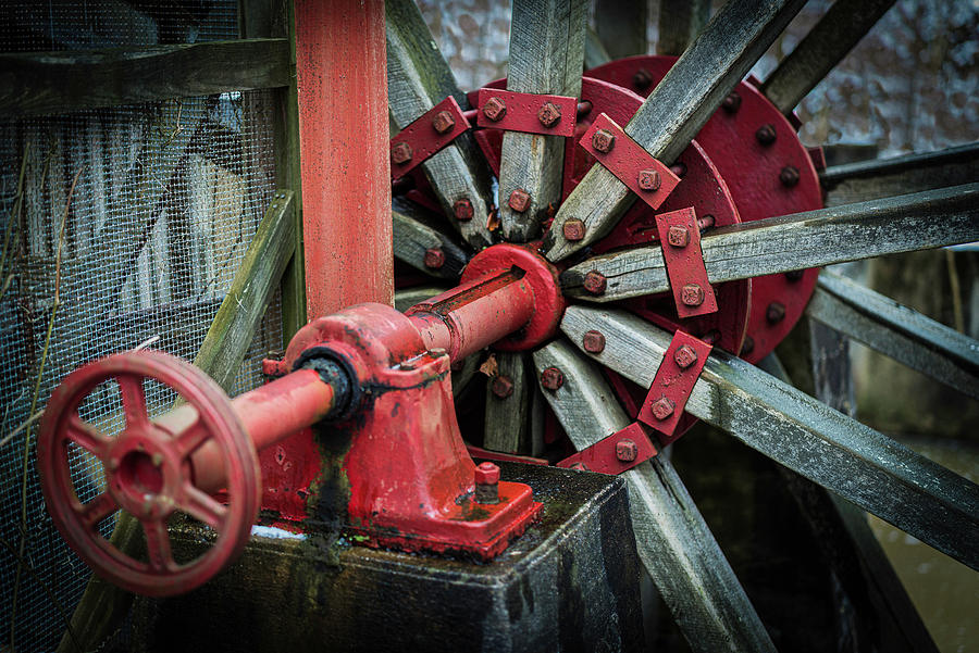 Mill Wheel Photograph by James McClintock